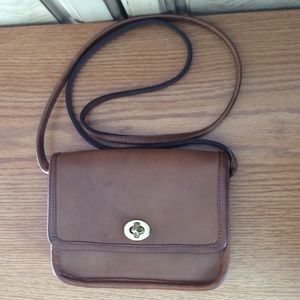 Vintage Coach NYC Bag-Saddle or Tabac leather